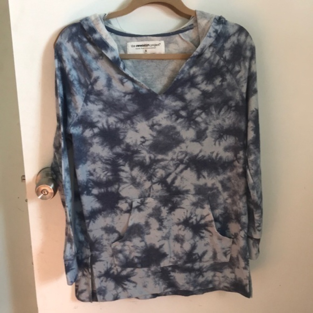 The Sweatshirt Project tie dye hoodie